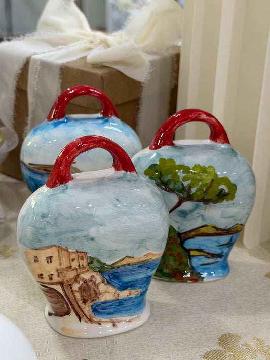 Campanaccio con dipinto Napoli