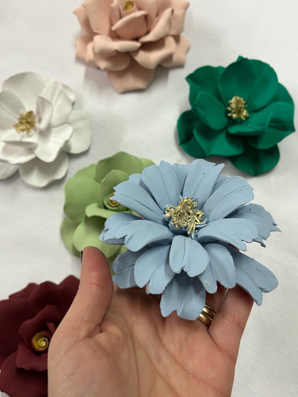 Fiore opaco 9cm in scatola