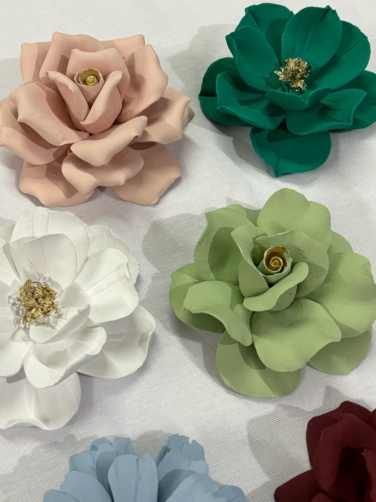 Fiore opaco 9cm in scatola